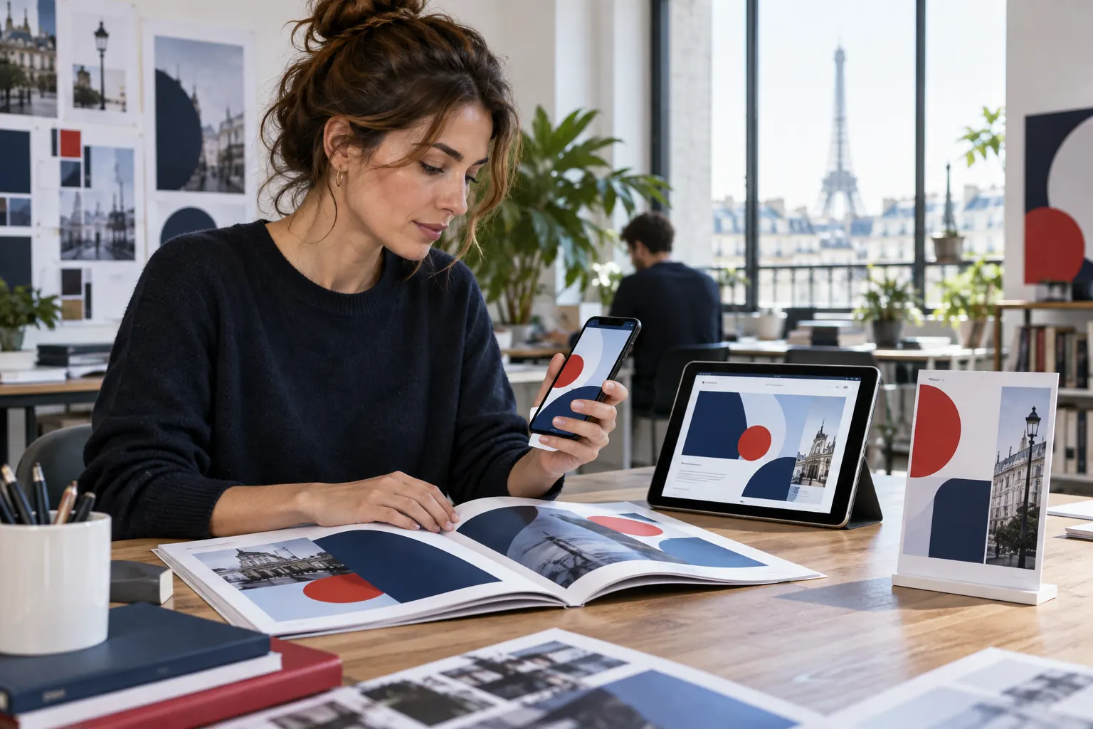 Déploiement cohérent d’une campagne sur mobile, tablette, brochure et signalétique